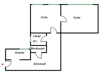 Bakacs square bright flat, Hungary, Hungary, 1 Bedroom Bedrooms, 1 Room Rooms,1 BathroomBathrooms,Apartment,For sale,Bakacs square,3,1131