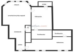 Hungary, 2 Bedrooms Bedrooms, ,2 BathroomsBathrooms,Apartment,For sale,1368