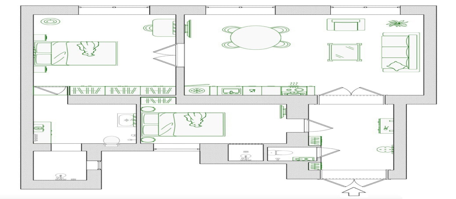 Hungary, 2 Bedrooms Bedrooms, ,2 BathroomsBathrooms,Apartment,For sale,1399